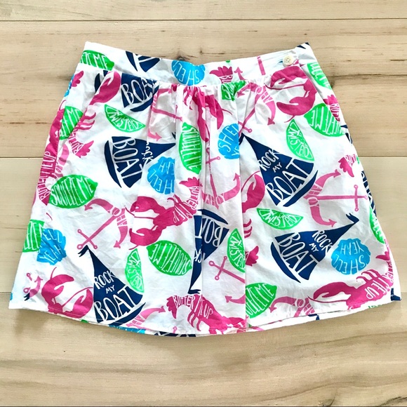 Lilly Pulitzer Dresses & Skirts - Lilly Pulitzer Rock My Boat Mimosa Skirt